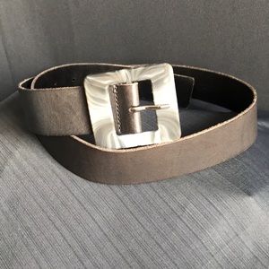 NWOT Halogen Marbled Buckle Leather Belt